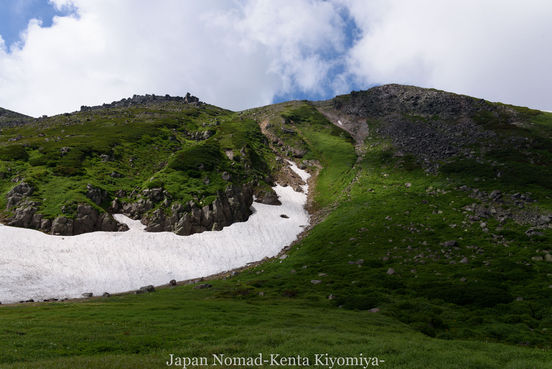 自転車日本一周（旭岳～富良野岳　縦走1日目）-Japan Nomad (68)